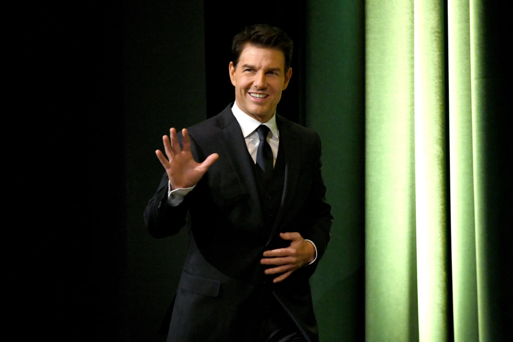 Tom Cruise onstage during the 10th Annual Lumiere Awards in 2019. (Photo by Michael Kovac/Getty Images for Advanced Imaging Society)
