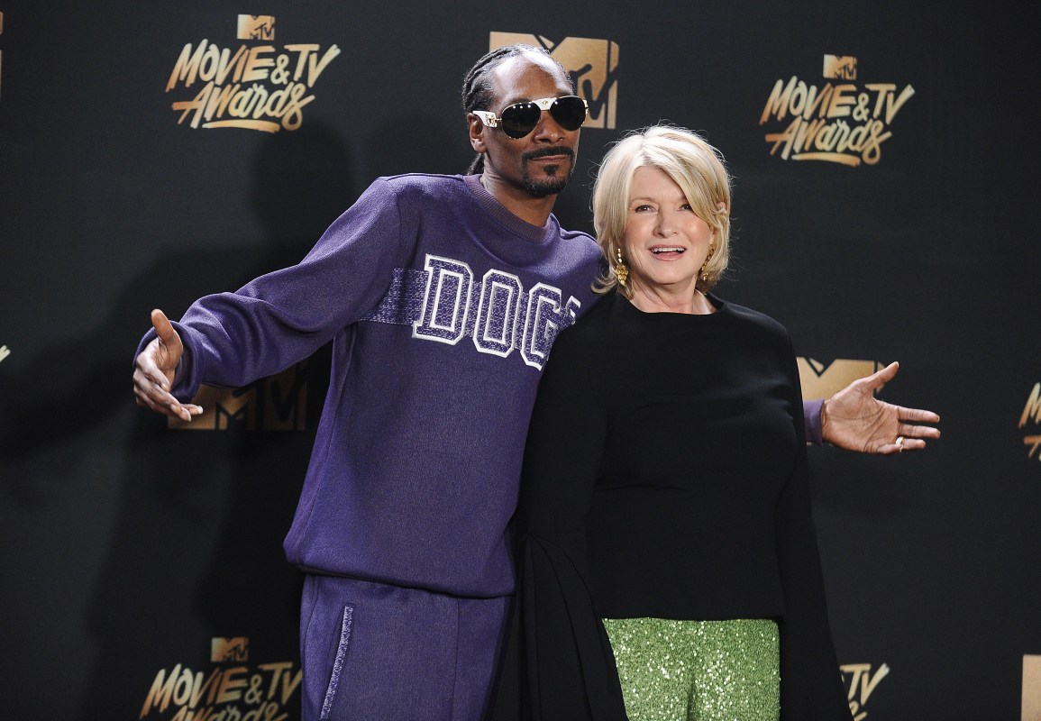 Martha Stewart Snoop Dogg