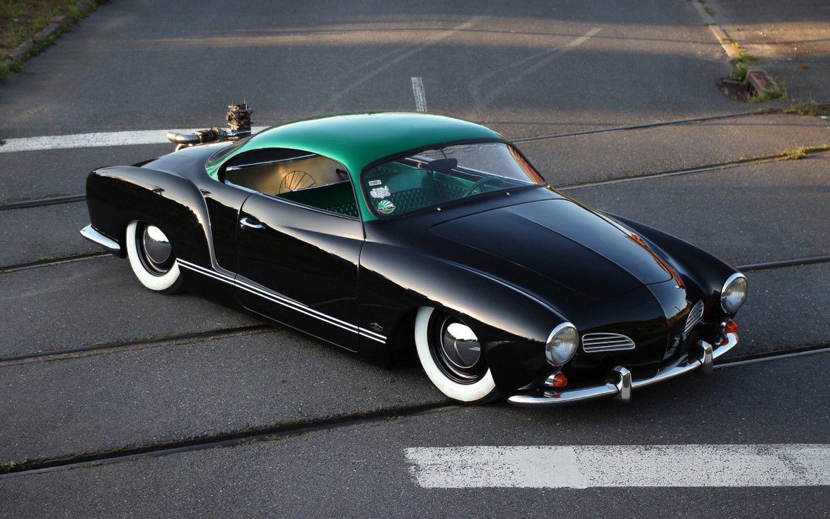 One Helluva Handsome Custom VW Karmann Ghia InsideHook