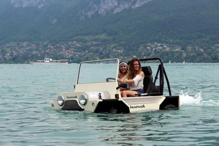 If You Can’t Manage a Boat, How About a Little Jeep That Floats?
