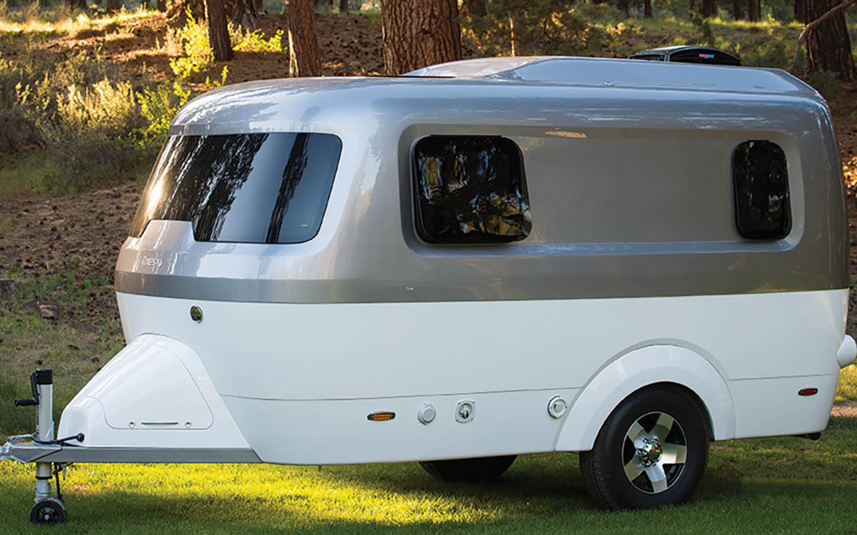 Airstream S Nest Caravans Trailers Are Small And Towable