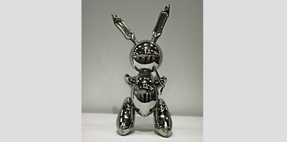 Jeff Koons' "Rabbit"