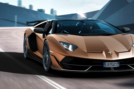 Automobili Lamborghini launched the Aventador SVJ Roadster at the 2019 Geneva Motor Show. (Lamborghini) 