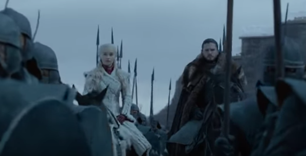 An image from the official trailer for final season of "Game of Thrones." (HBO) 