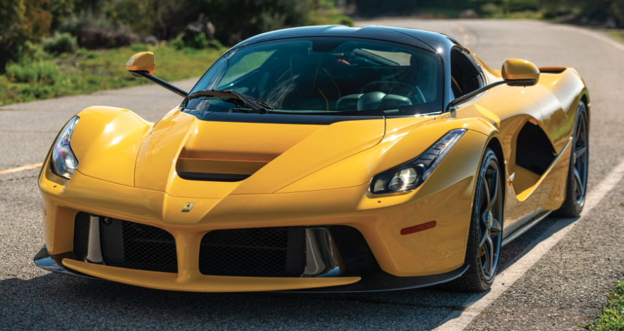 The 2015 Ferrari LaFerrari which is being sold by RM Auctions at their Fort Lauderdale auction at the end of March. (Robin Adams, 2019, Courtesy of RM Auctions)