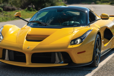 The 2015 Ferrari LaFerrari which is being sold by RM Auctions at their Fort Lauderdale auction at the end of March. (Robin Adams, 2019, Courtesy of RM Auctions)
