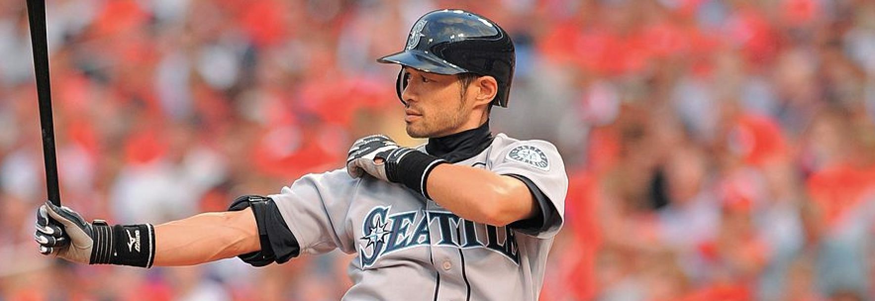 Ichiro Suzuki during the 2009 MLB All-Star Game (Photo by Mark Cunningham/MLB Photos via Getty Images)