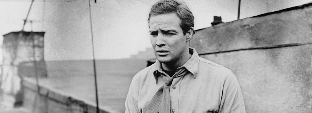 Marlon Brando in a scene from "On The Waterfront." (Photo by Columbia Pictures/Archive Photos/Getty Images)
