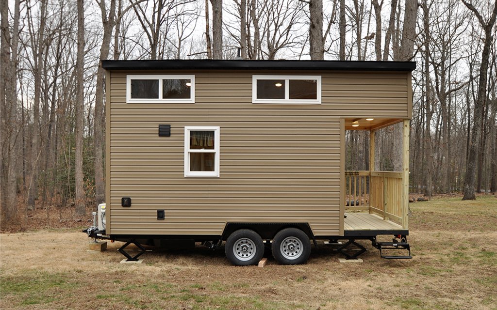 Alpine Hunting Shack by the Tiny House Building Company InsideHook
