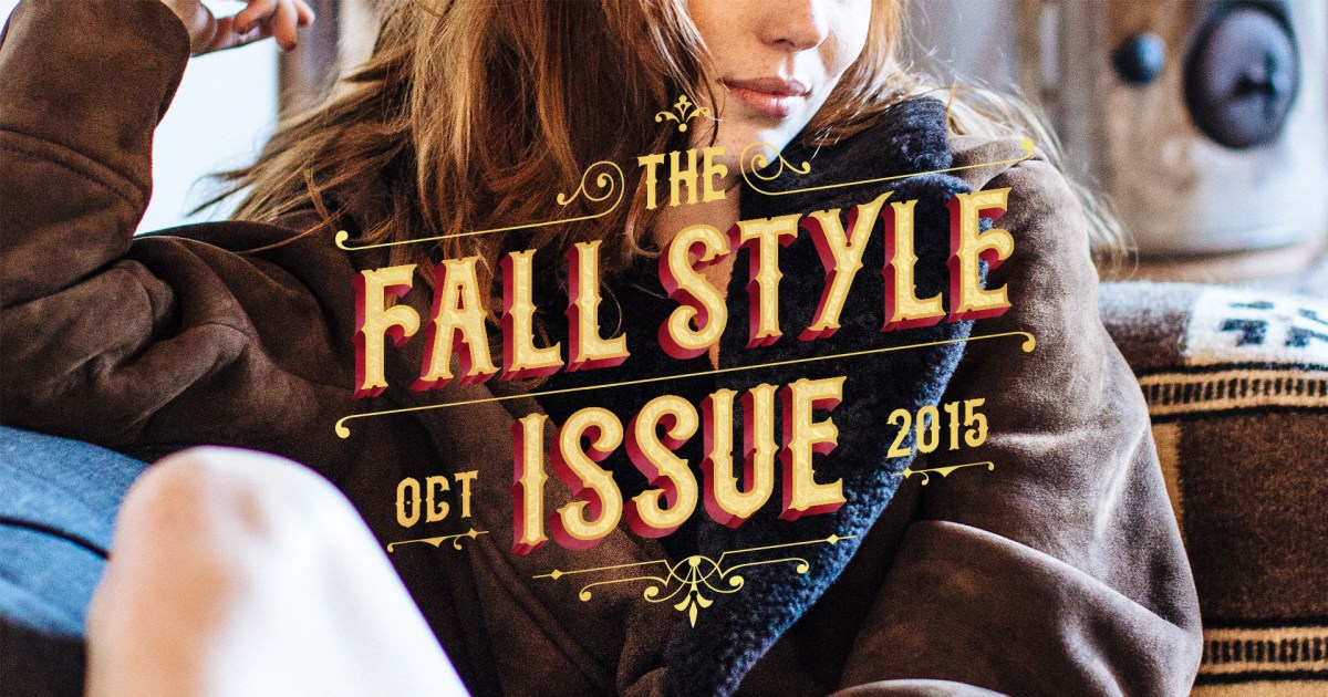 The Fall Style Issue