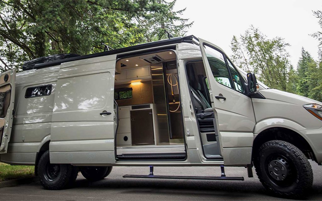 This is the Valhalla Outdoor Van. It's awesome. InsideHook
