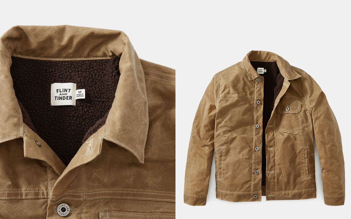 Huckberry's Waxed Trucker Now Comes with Sherpa InsideHook