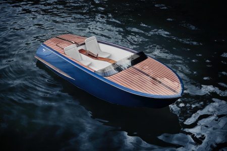 This Pedal Boat Comes With Wood Decks, an America’s Cup Pedigree