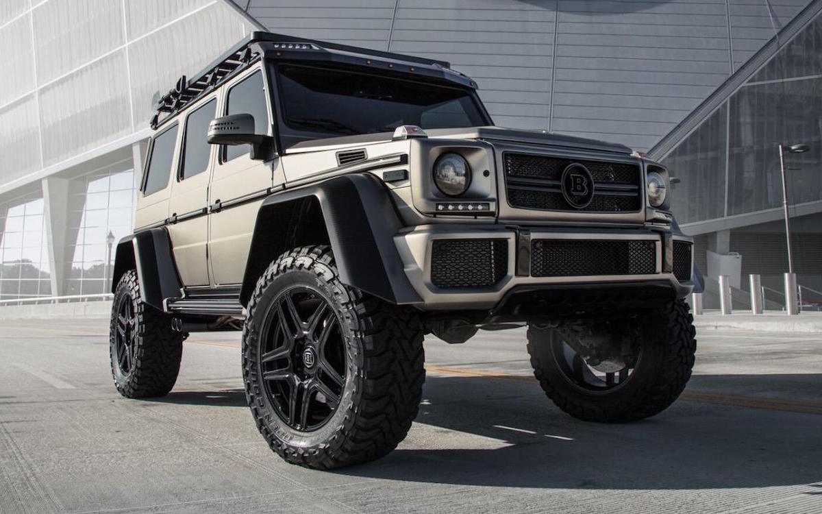 The Safari Ready Mercedes Benz G550 Brabus 4x4 Squared