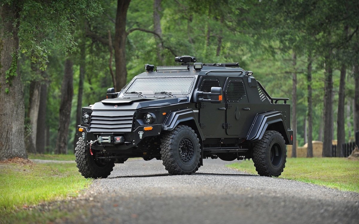 Gurkha CIV Is an Armored Tactical Vehicle for Civilians InsideHook