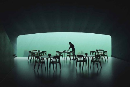 Under is brought to life by the Norwegian design firm Snøhetta. (Ivar Kvaal)