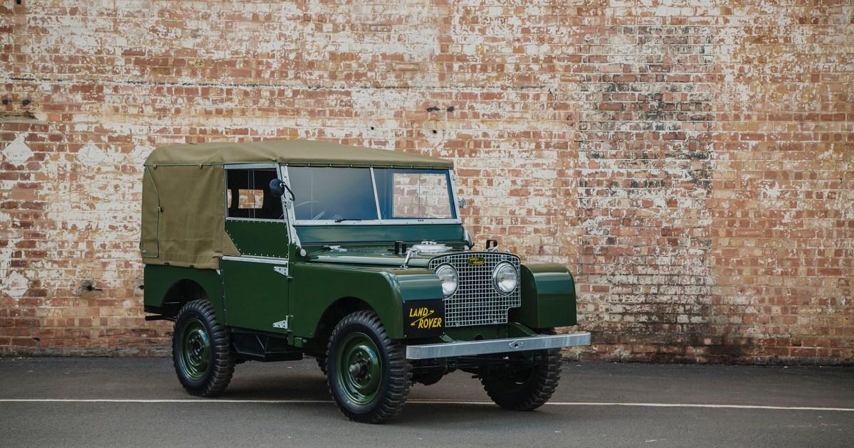 25 Lucky SOBs Are Getting Fully Restored Land Rover 1s