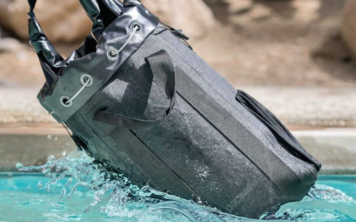 A Waterproof Chain Mail Backpack, Because You Never Know
