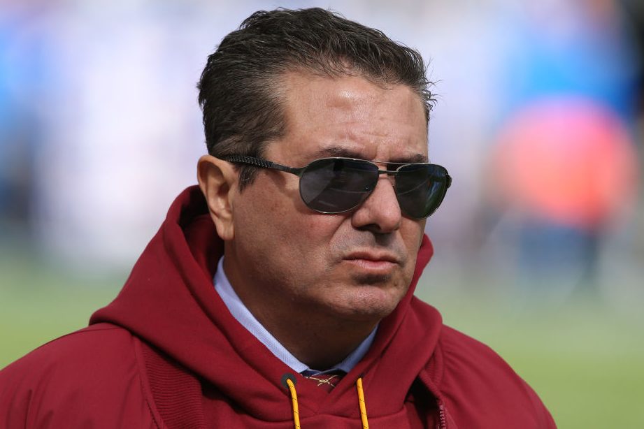 Owner Dan Snyder of the Washington Redskins. (Photo by Al Pereira/Getty Images)