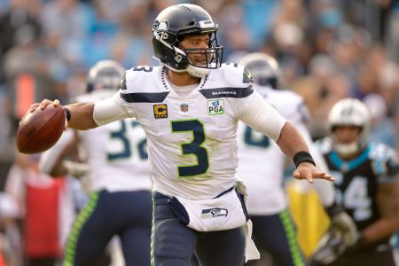 Russell Wilson of the Seattle Seahawks. (Grant Halverson/Getty)