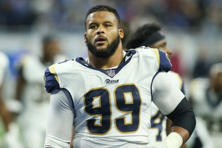 aaron donald super bowl outfit