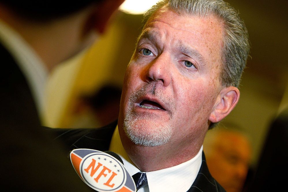 Indianapolis Colts NFL owner Jim Irsay. (Photo by Sean Gardner/Getty Images)