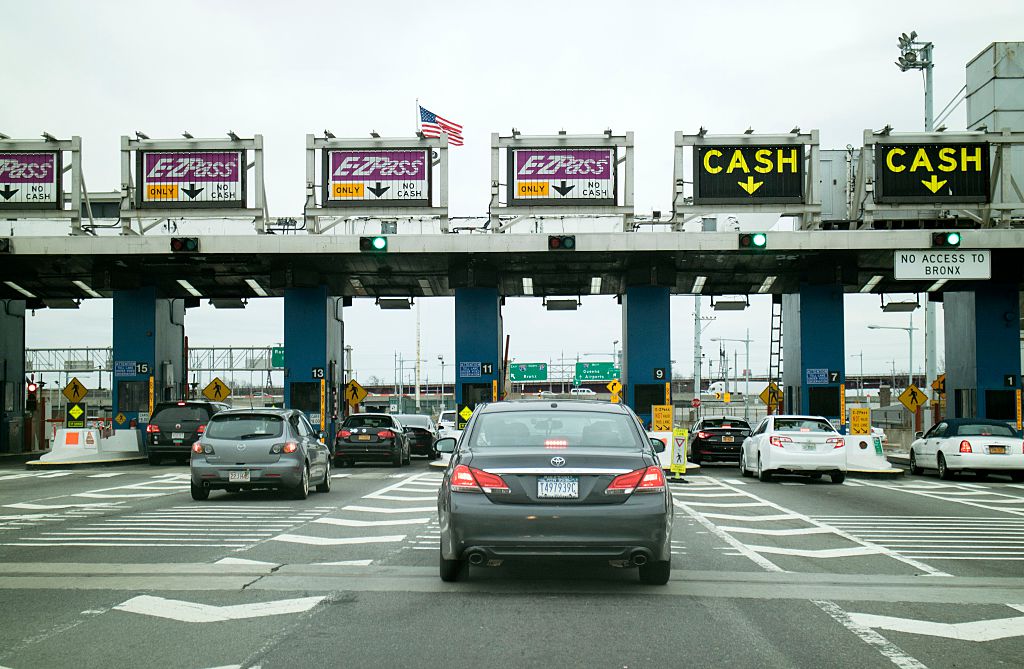 Toll Plaza at the Robert F Kennedy Bridge.(Education Images/UIG via Getty Images)