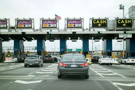 Toll Plaza at the Robert F Kennedy Bridge.(Education Images/UIG via Getty Images)