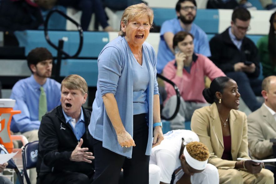 UNC head coach Sylvia Hatchell. (Andy Mead/YCJ/Icon Sportswire via Getty Images)