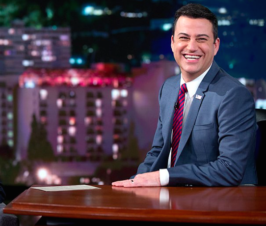 File photo, Jimmy Kimmel, 2015 (Photo credit: Pete Souza)