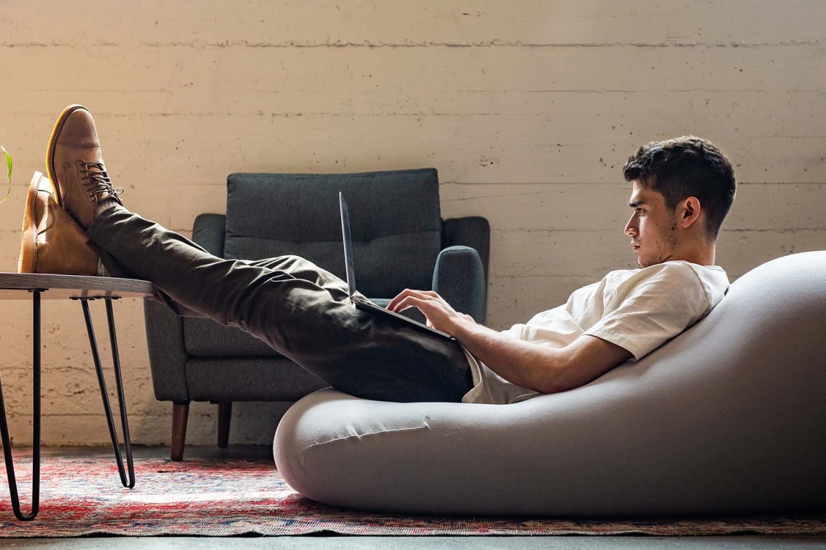 The Creator of the Weighted Blanket Made a Therapeutic Bean Bag Chair
