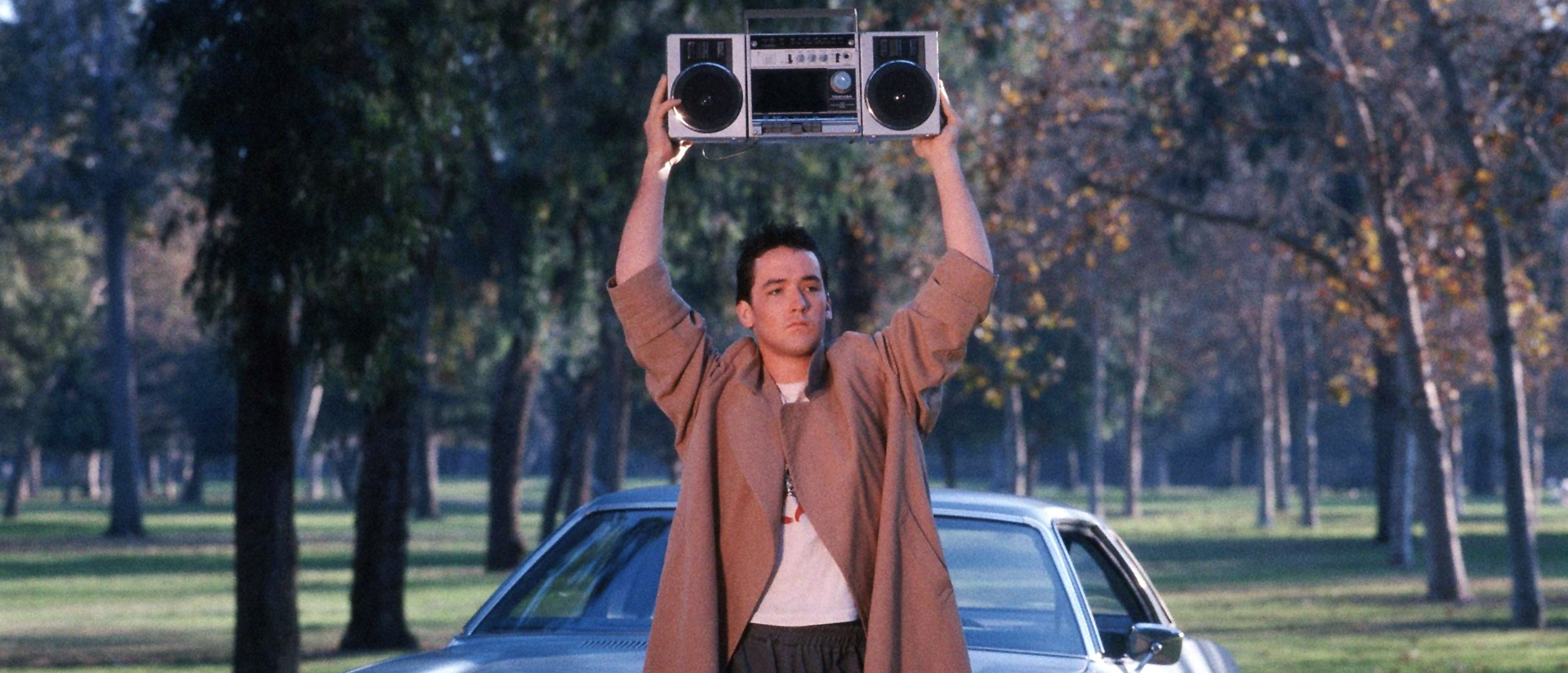 John Cusack redefined the male movie star starting with the film Say Anything...  (Photo via Gracie Films)