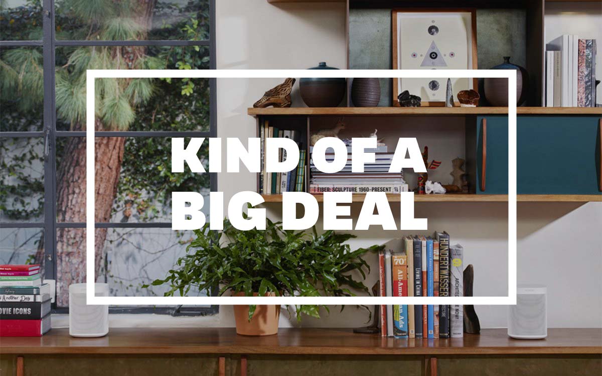 The first-gen Sonos One has never been cheaper (Sonos)