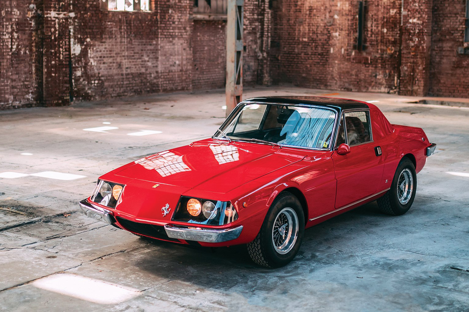 This one-off 1967 Ferrari 330 GTC Zagato is up for auction in May.
