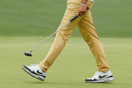 Ton Finau at the Masters