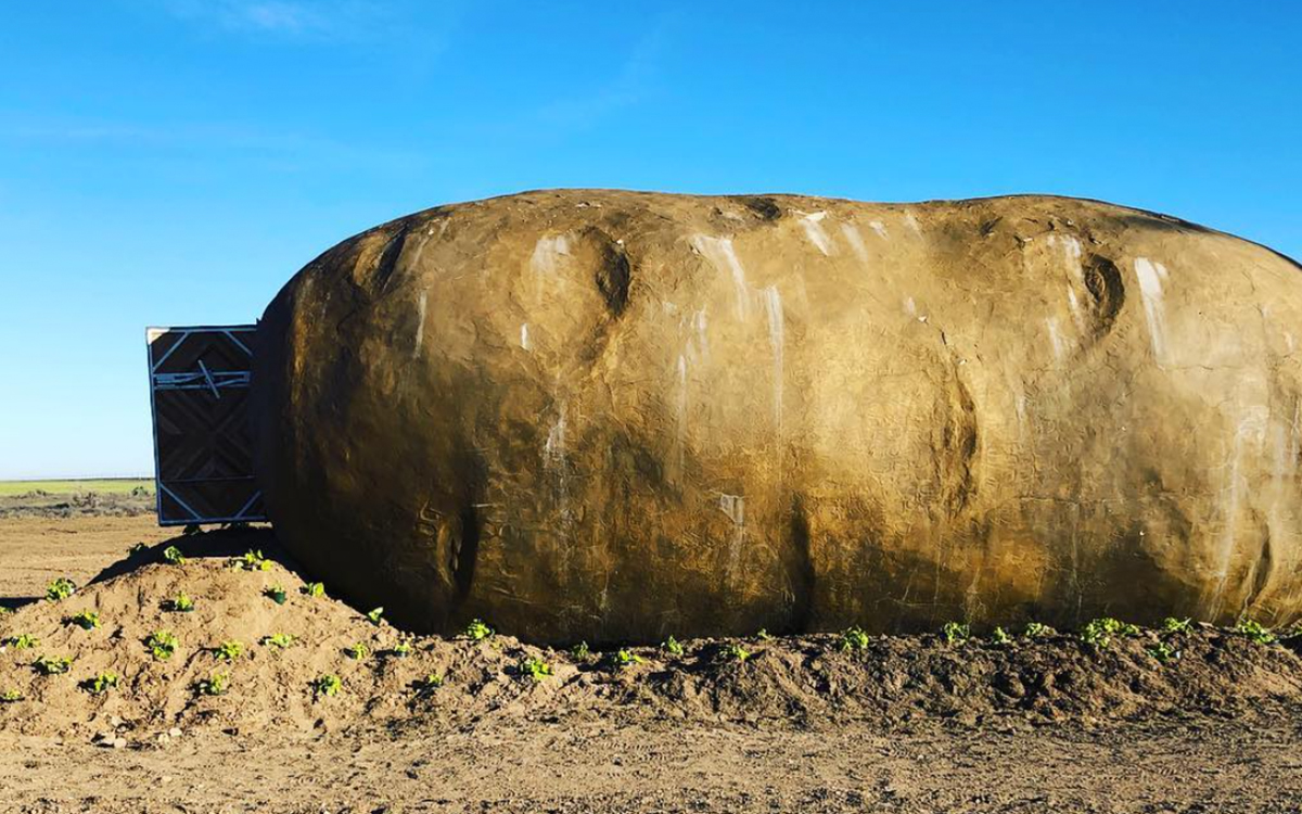 You Can Now Sleep in a Giant Potato Airbnb for $200 a Night