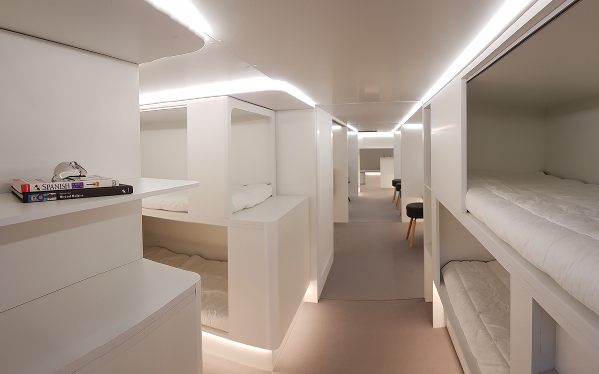 There May Soon Be Sleep Pods in the Cargo Cabins of Planes