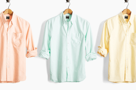 Todd Snyder's Oxford shirts are on sale in the colors your wardrobe needs.