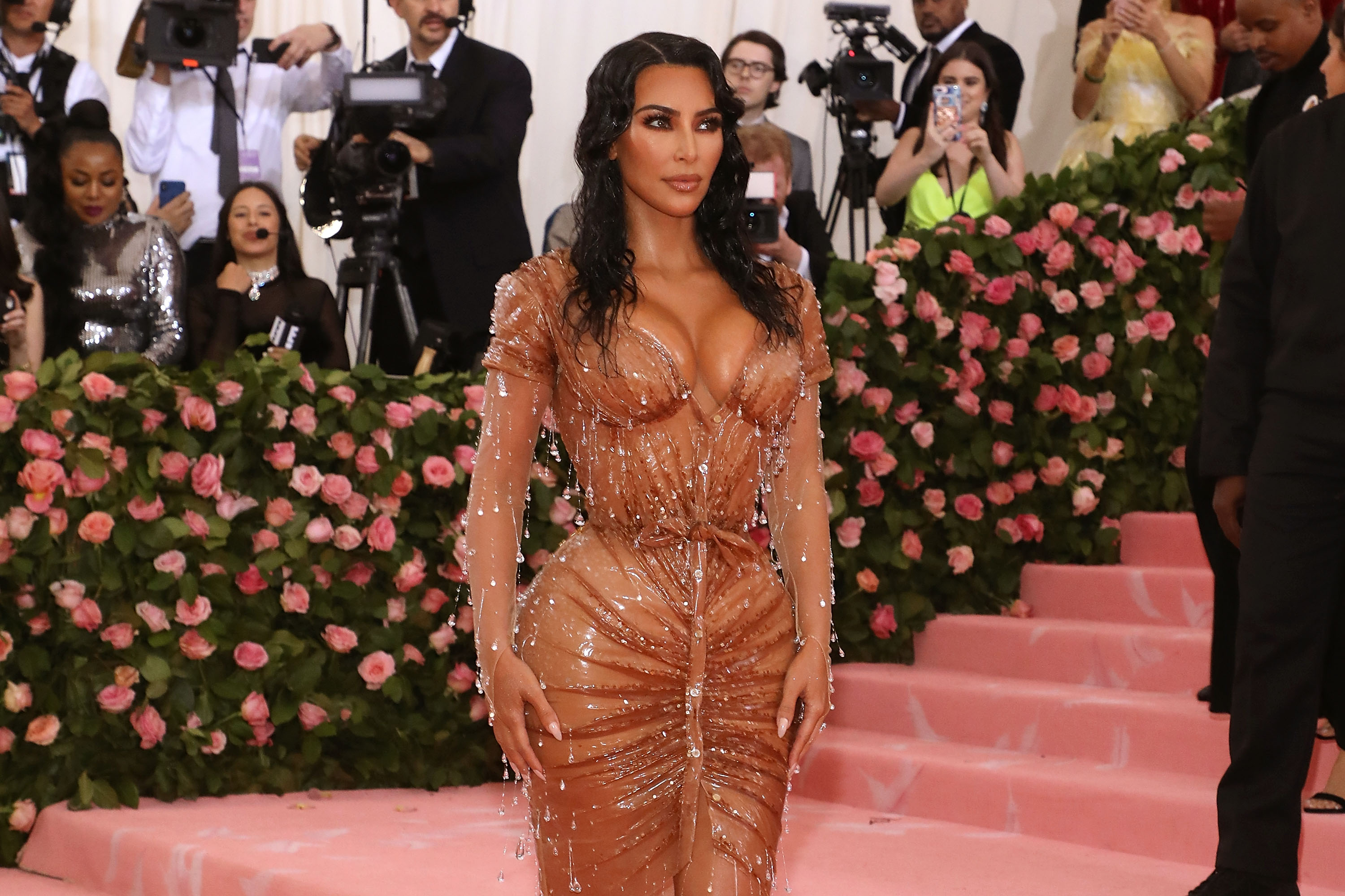 When she's not at the Met Gala, Kim Kardashian West is freeing prisoners  (Photo by Taylor Hill/FilmMagic)