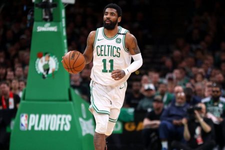 Kyrie Irving of the Boston Celtics. (Maddie Meyer/Getty)