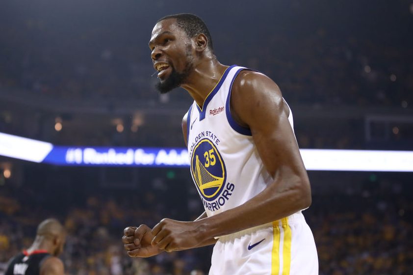Kevin Durant of the Golden State Warriors. (Ezra Shaw/Getty)