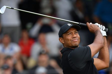 Tiger Woods at 2019 PGA Championship. (GettyImages)