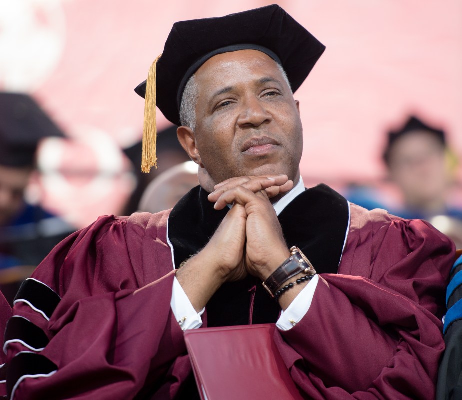 Robert F. Smith paid off the student loans of all the Morehouse College grads. (Photo by Marcus Ingram/Getty Images)