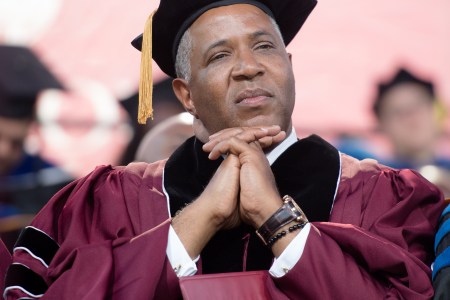 Robert F. Smith paid off the student loans of all the Morehouse College grads. (Photo by Marcus Ingram/Getty Images)
