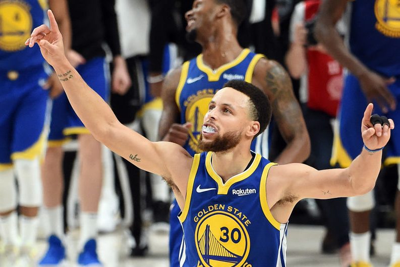 Stephen Curry of the Golden State Warriors. (Steve Dykes/Getty)