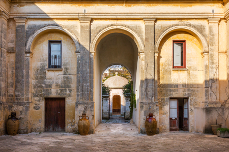 Palazzo Daniele courtyard