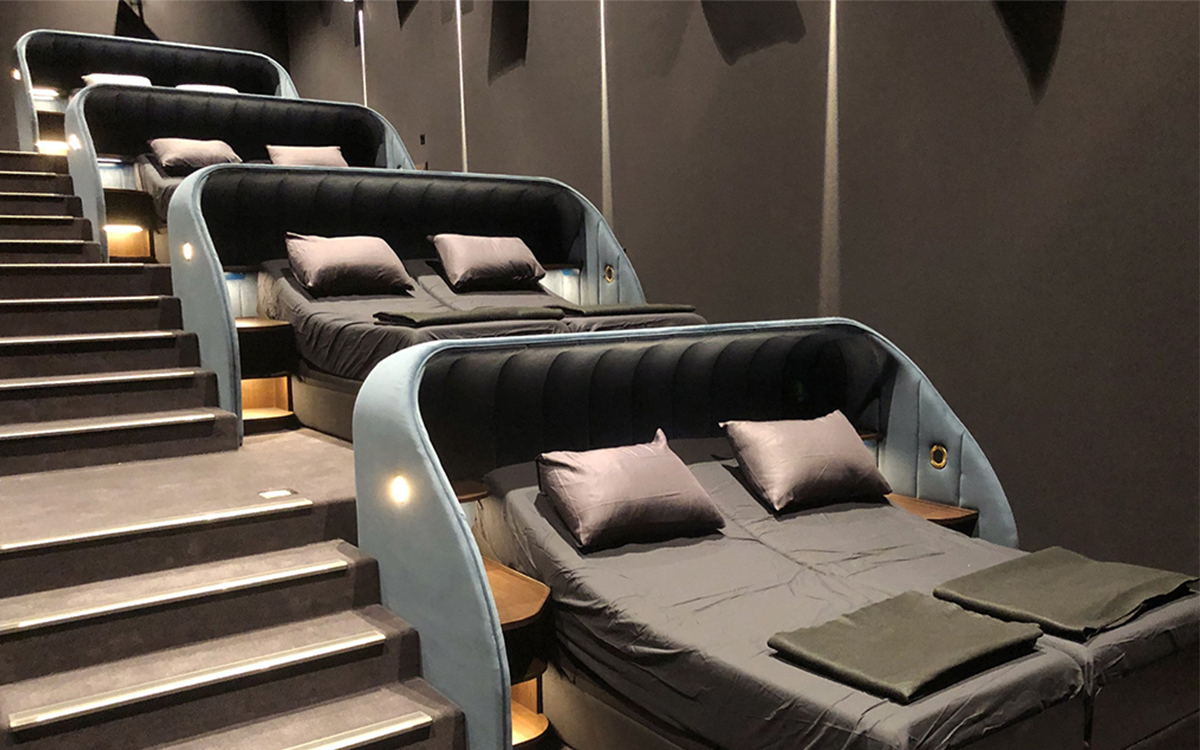 Swiss Movie Theaters Have Twin Beds Now - InsideHook