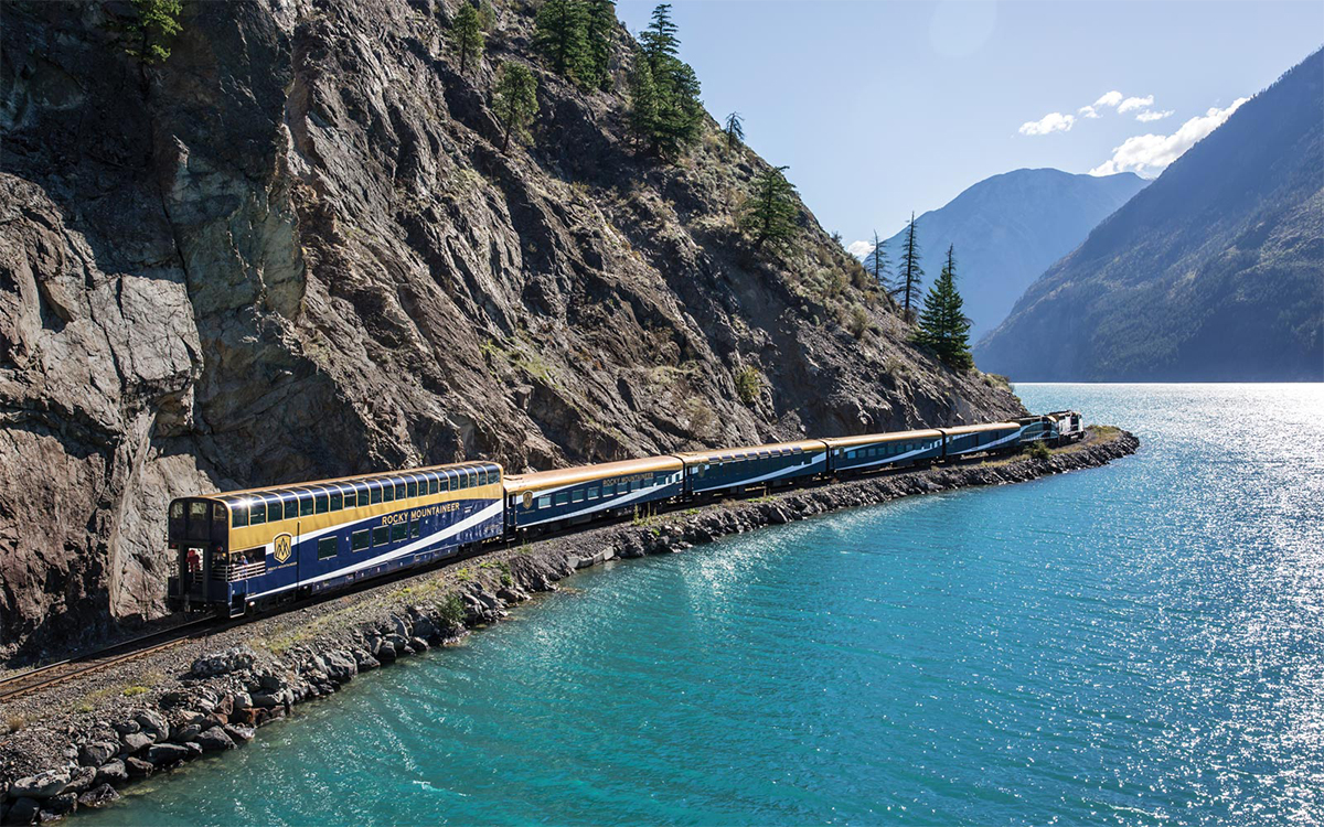 You Can Now Tour the Canadian Rockies in a Glass-Domed Luxury Train