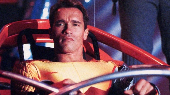 Schwarzenegger dystopian future in 2019