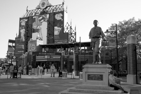Statue of Babe Ruth